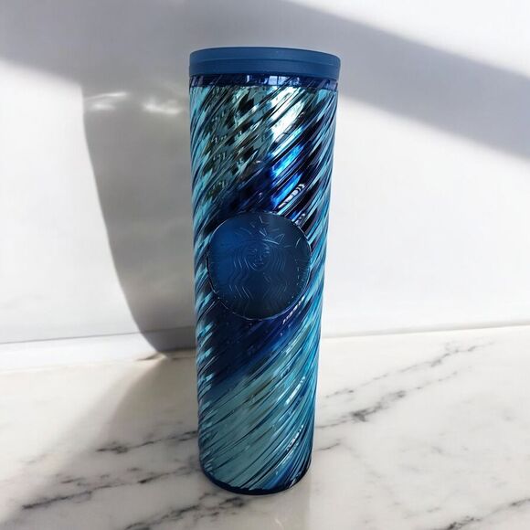 Starbucks Blue Iridescent Drinkware Tumbler - Picture 1 of 6